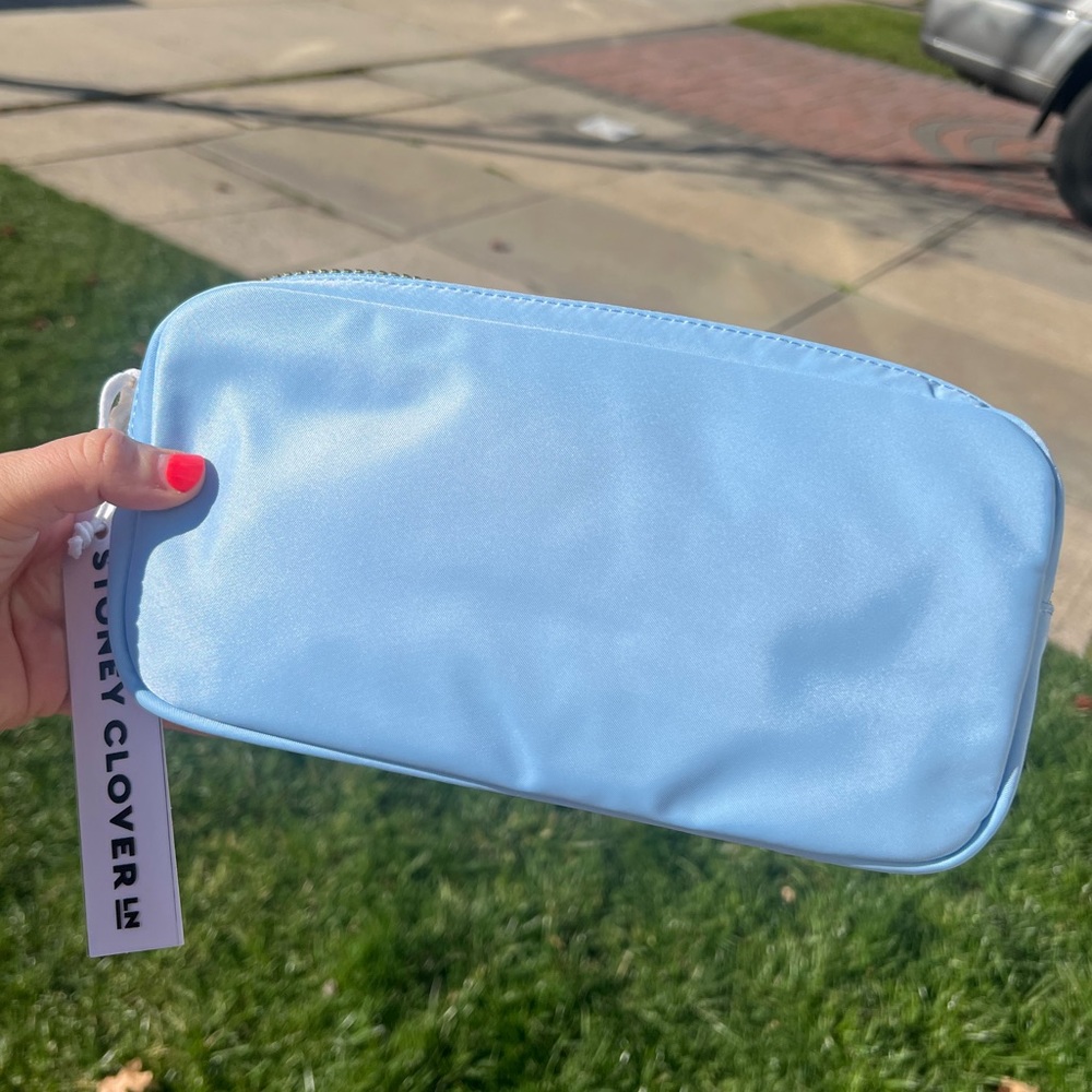 Stoney Clover Lane Small Pouch- Periwinkle